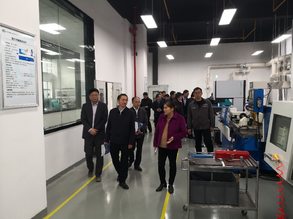 华中科技大学周院长一行赴国安特钢公司调研